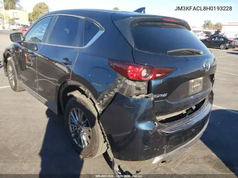 JM3KFACL8H0193228 — 2017 Mazda CX-5, фото 3 с аукциона IAAI, Задняя часть
