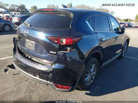 JM3KFACL8H0193228 — 2017 Mazda CX-5, фото 4 с аукциона IAAI, Задняя часть