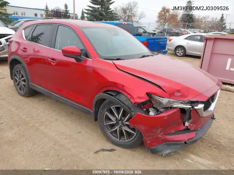 2018 Mazda Cx-5 Grand Touring VIN JM3KFBDM2J0309526 фото 2