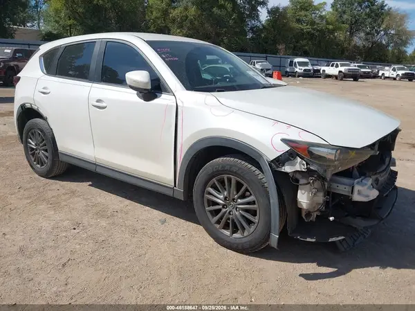 JM3KFABM9J0411757 — 2018 Mazda CX-5, Передняя часть (Front End), фото до ремонта
