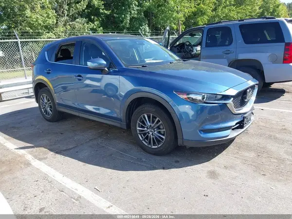 JM3KFACM5K1564467 — 2019 Mazda CX-5, Передняя часть слева (Left Front), фото до ремонта