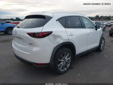 JM3KFADM8K1518906 — 2019 Mazda CX-5, фото 5 с аукциона IAAI, Передняя часть
