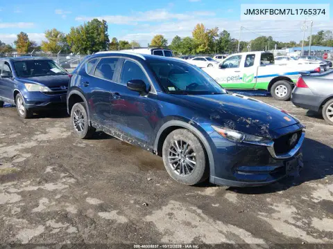 JM3KFBCM7L1765374 — 2020 Mazda CX-5, Левая сторона, фото до ремонта