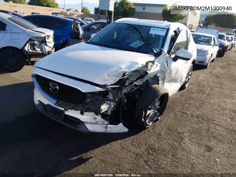 2021 Mazda Cx-5 Grand Touring VIN JM3KFBDM2M1300940 фото 2