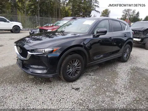JM3KFBCM1M1387926 — 2021 Mazda CX-5, фото 3 с аукциона IAAI, Задняя часть справа