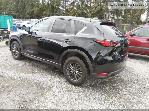 JM3KFBCM1M1387926 — 2021 Mazda CX-5, фото 4 с аукциона IAAI, Задняя часть справа
