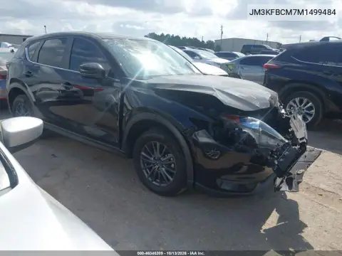 JM3KFBCM7M1499484 — 2021 Mazda CX-5, Передняя часть, фото до ремонта
