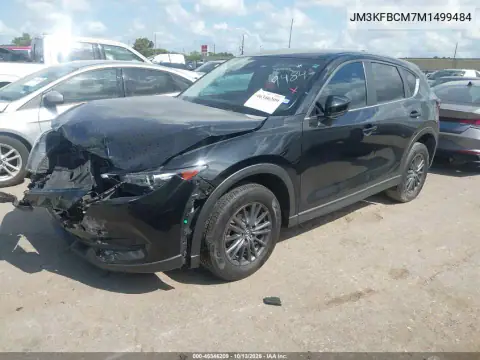JM3KFBCM7M1499484 — 2021 Mazda CX-5, фото 3 с аукциона IAAI, Передняя часть