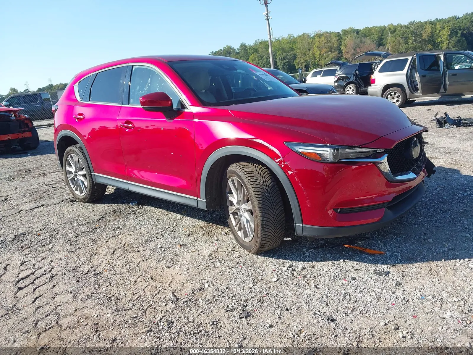 2021 Mazda Cx-5 Grand Touring VIN JM3KFADM3M0412582 фото 1