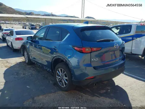 2022 Mazda Cx-5 2.5 S Select VIN JM3KFBBM6N0564558 фото 3