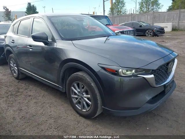 JM3KFBBM9P0209712 — 2023 Mazda CX-5, Град (Hail), фото до ремонта