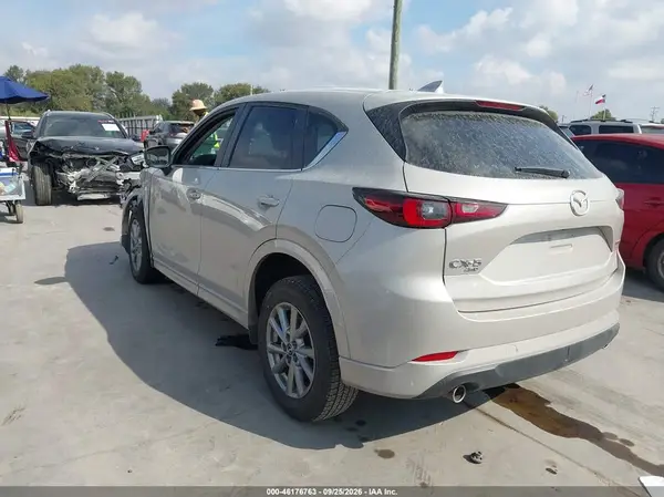 JM3KFBBL6S0679776 — 2025 Mazda CX-5, фото 3 с аукциона IAAI 10.10.2026, Передняя часть слева