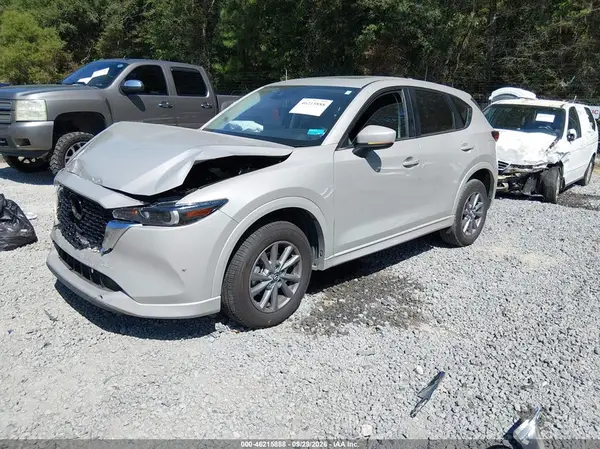 JM3KFBCL3S0622532 — 2025 Mazda CX-5, фото 2 с аукциона IAAI, Передняя часть