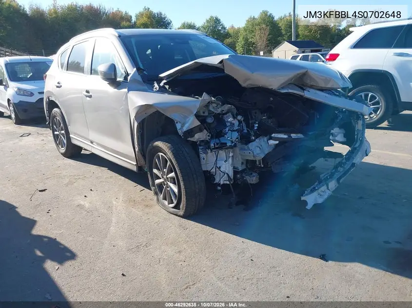2025 Mazda Cx-5 2.5 S Select VIN JM3KFBBL4S0702648 фото 2