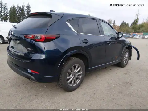 JM3KFBCL6S0700687 — 2025 Mazda CX-5, фото 5 с аукциона IAAI 14.10.2026, Передняя часть