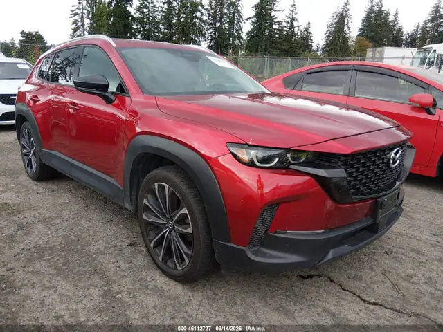 7MMVABEM2SN374559 — 2025 Mazda CX-50 2.5 S Premium Plus Package, Задняя часть (Rear), фото до ремонта