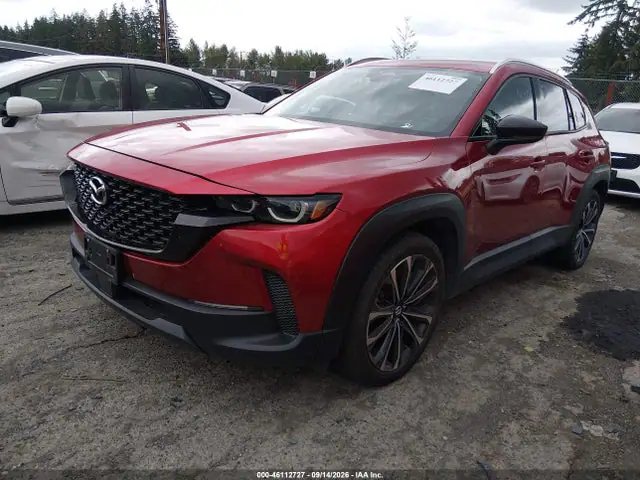 7MMVABEM2SN374559 — 2025 Mazda CX-50 2.5 S Premium Plus Package, фото 2 с аукциона IAAI 30.09.2026, Задняя часть