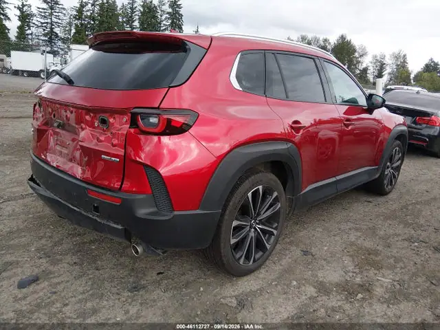 7MMVABEM2SN374559 — 2025 Mazda CX-50 2.5 S Premium Plus Package, фото 4 с аукциона IAAI 30.09.2026, Задняя часть