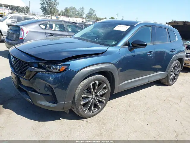 7MMVABEM2PN142714 — 2023 Mazda CX-50 2.5 S Premium Plus, фото 2 с аукциона IAAI 30.09.2026, Передняя часть