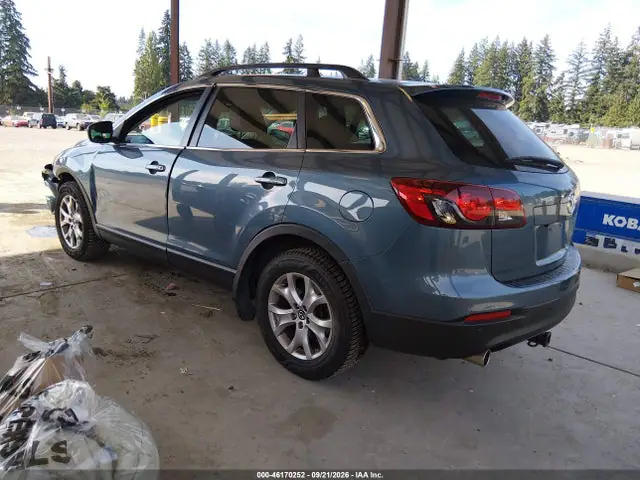 JM3TB3CV6F0466306 — 2015 Mazda CX-9 Touring, фото 3 с аукциона IAAI 14.10.2026, Передняя часть слева