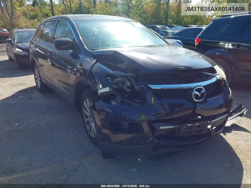 JM3TB38AX80141408 — 2008 Mazda CX-9, фото 2 с аукциона IAAI, Передняя часть