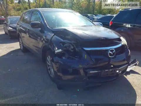 JM3TB38AX80141408 — 2008 Mazda CX-9, Передняя часть, фото до ремонта