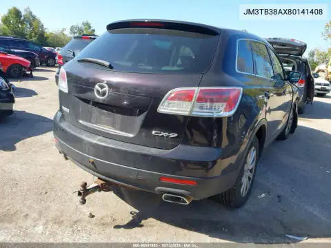 JM3TB38AX80141408 — 2008 Mazda CX-9, фото 5 с аукциона IAAI, Передняя часть