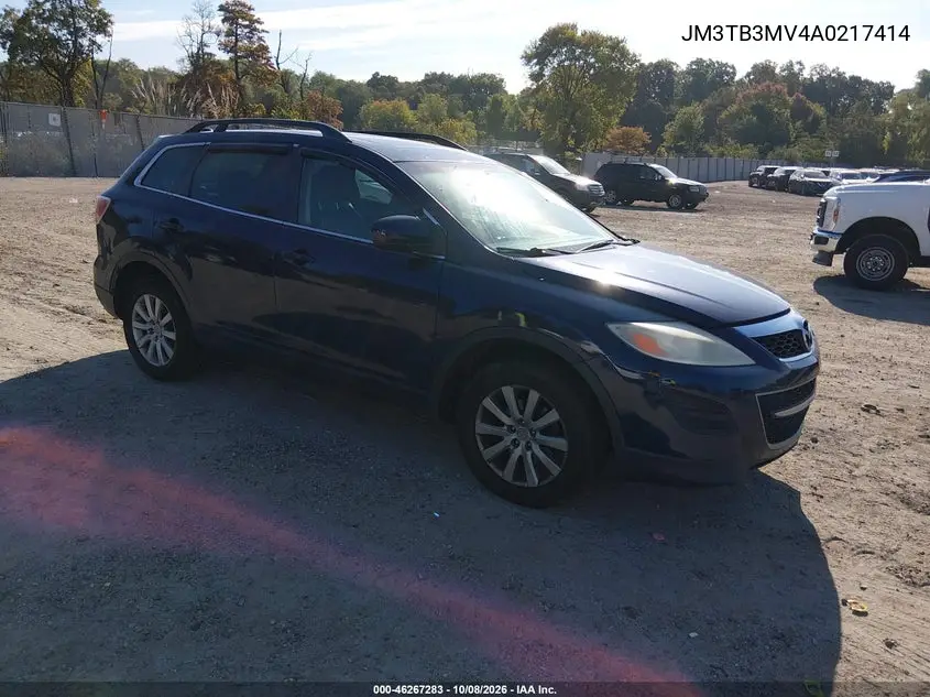 2010 Mazda Cx-9 Touring VIN JM3TB3MV4A0217414 фото 2