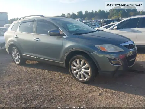 JM3TB2MA0A0207647 — 2010 Mazda CX-9, Естественный износ, фото до ремонта