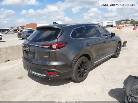 JM3TCBEY7K0303138 — 2019 Mazda CX-9, фото 5 с аукциона IAAI, Передняя часть