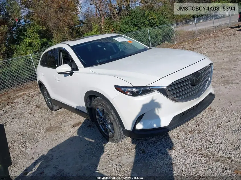 2019 Mazda Cx-9 Touring VIN JM3TCBCY4K0315394 фото 2