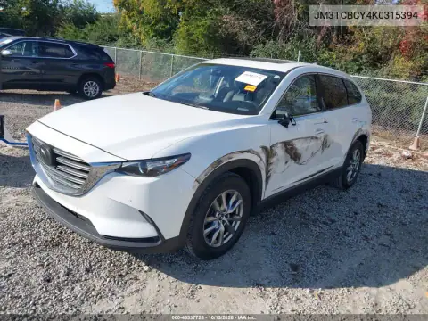 2019 Mazda Cx-9 Touring VIN JM3TCBCY4K0315394 фото 3