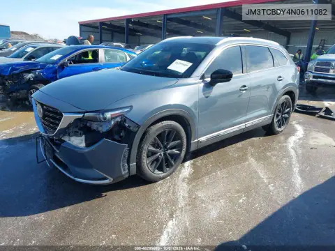 2022 Mazda Cx-9 Carbon Edition VIN JM3TCBDY4N0611082 фото 2