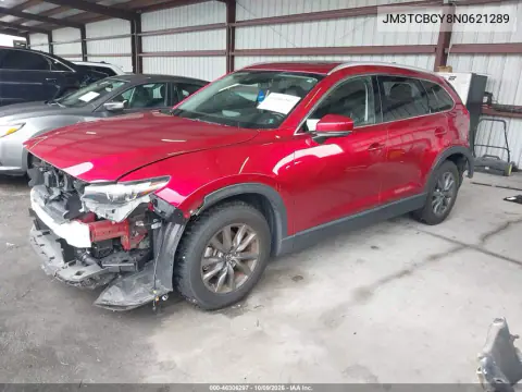 2022 Mazda Cx-9 Touring VIN JM3TCBCY8N0621289 фото 3