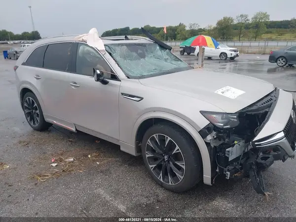 JM3KKEHC1S1228947 — 2025 Mazda CX-90, Передняя часть (Front End), фото до ремонта