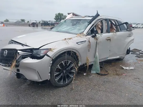 JM3KKEHC1S1228947 — 2025 Mazda CX-90, фото 2 с аукциона IAAI 13.10.2026, Передняя часть