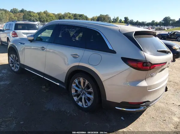 JM3KKEHD8S1224306 — 2025 Mazda CX-90, фото 3 с аукциона IAAI 07.10.2026, Задняя часть справа