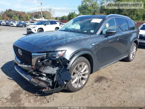 JM3KKEHD3S1253213 — 2025 Mazda CX-90, фото 3 с аукциона IAAI, Передняя часть