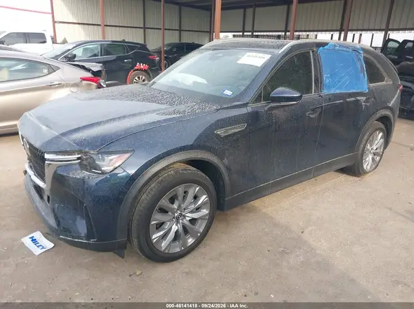 JM3KKBHD0T1378816 — 2026 Mazda CX-90, фото 2 с аукциона IAAI, Передняя часть