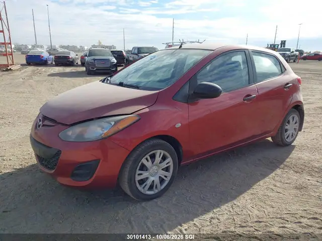 2014 Mazda Mazda2 Sport VIN JM1DE1KY3E0185986 фото 2