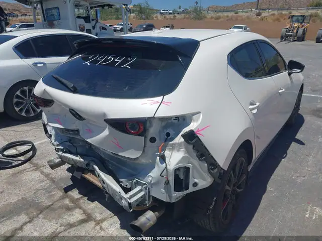 JM1BPBNY8M1401195 — 2021 Mazda MAZDA3 2.5 Turbo Premium Plus, фото 4 с аукциона IAAI 30.09.2026, Задняя часть