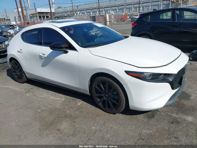 JM1BPBJY8N1517424 — 2022 Mazda MAZDA3 2.5 Turbo, Задняя часть (Rear), фото до ремонта