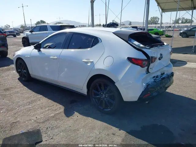 JM1BPBJY8N1517424 — 2022 Mazda MAZDA3 2.5 Turbo, фото 3 с аукциона IAAI 13.10.2026, Задняя часть