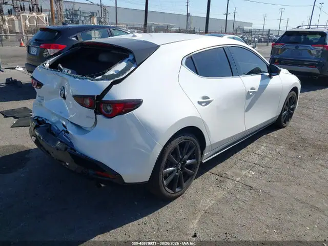 JM1BPBJY8N1517424 — 2022 Mazda MAZDA3 2.5 Turbo, фото 4 с аукциона IAAI 13.10.2026, Задняя часть