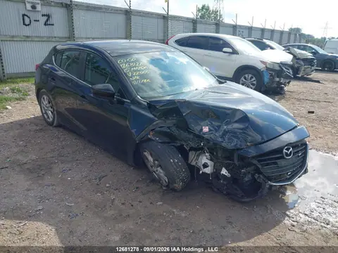 3MZBM1L70FM223105 — 2015 Mazda MAZDA3 Gs, Передняя часть (Front), фото до ремонта