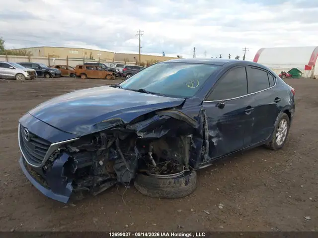 3MZBM1V70FM194458 — 2015 Mazda MAZDA3 Gs, фото 2 с аукциона IAAI 16.10.2026, Передняя часть слева