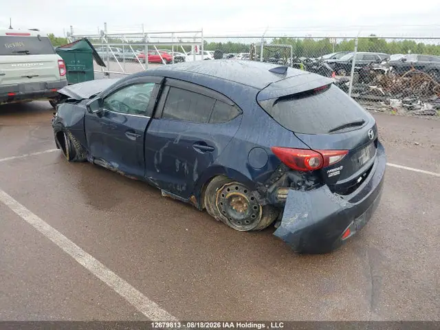 JM1BM1M32G1317337 — 2016 Mazda MAZDA3 GT, фото 3 с аукциона IAAI 29.09.2026, Передняя часть
