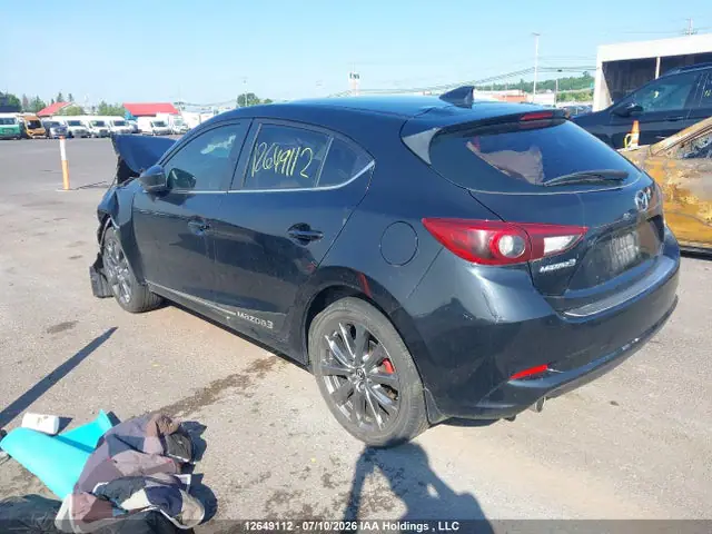 3MZBN1M37JM167116 — 2018 Mazda MAZDA3 GT, фото 3 с аукциона IAAI 29.09.2026, Передняя часть слева