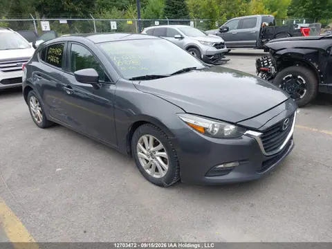 JM1BN1K72H1121676 — 2017 Mazda MAZDA3 GX, Передняя часть (Front), фото до ремонта