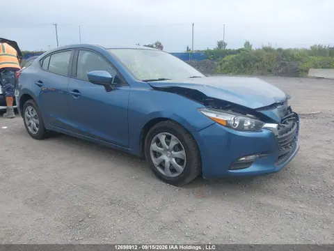 JM1BN1U73J1182425 — 2018 Mazda MAZDA3 GX, Передняя часть (Front), фото до ремонта